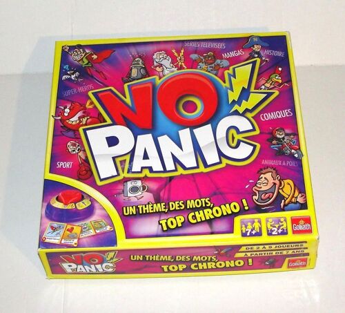 No Panic Jeu De Societe Goliath 2006