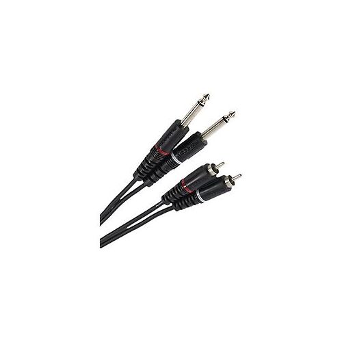 Câble Bretelle RCA Mâle - Jack Mâle Mono 0.60m Easy