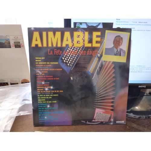 Aimable :  La Fête Au Bout Des Doigts  - 1985 -  Vogue   Vg 305 - 4320016 