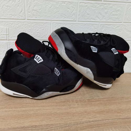 Pantoufles D'hiver Pour Femmes Et Hommes, Chaussures Pain Mignonnes, Pour La Maison, Chaudes, Grande