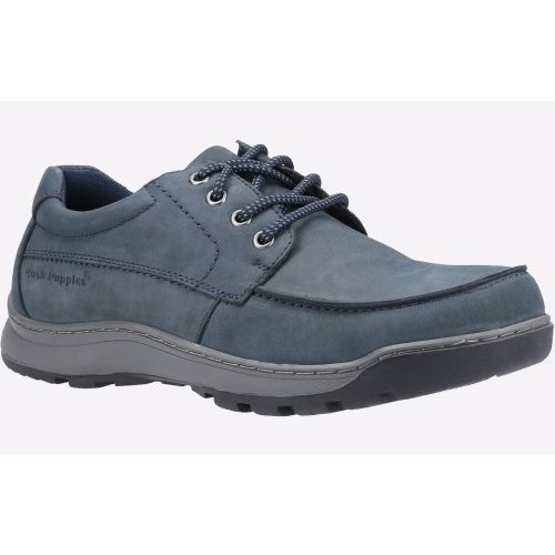 Hush Puppies Tucker Mocassins Chaussures Casual De Ville Mousse Mémoire Nubuck Marine