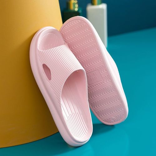 Nouvelles Pantoufles Fondpais Pour Femmes, Pantoufles D'intérieur Pour Couples, Salle De Bain, Maison, Pantoufles Souples, Chaussures Plates, Sandales Coulissantes