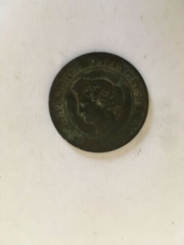Pièce 5 Centimes De Francs Cérès France 1892