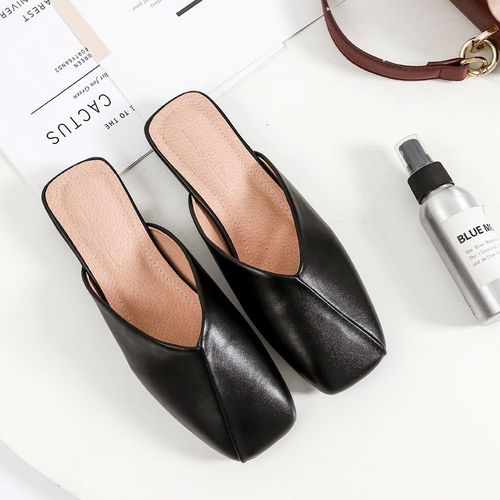 Chaussures D'extérieur Pour Femmes, Mules Plateforme, Pantoufles De Styliste, Printemps