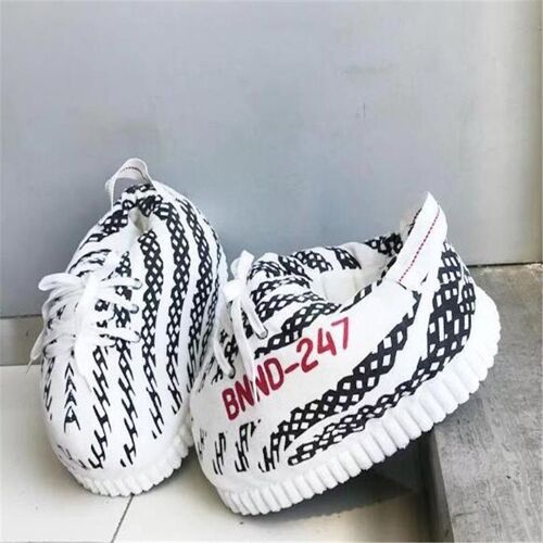 Chaussures D'hiver En Coton Pour Femmes, Intérieur Chaud En Peluche, Diapositives En Fourrure, Mignonnes, Pantoufles Imprimées Animaux, De Pain, Pour La Maison