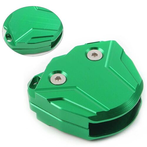 Étui À Clés De Moto En Aluminium Vert Coque Compatible Kawasaki Ninja 400 Z400