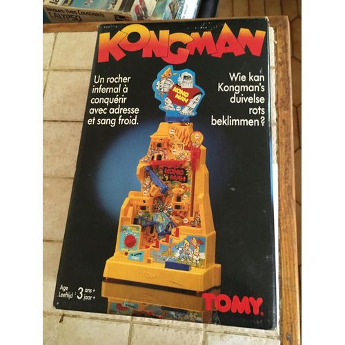 Jeu Tomy Kong Man / Kongman Complet En Boite 1992