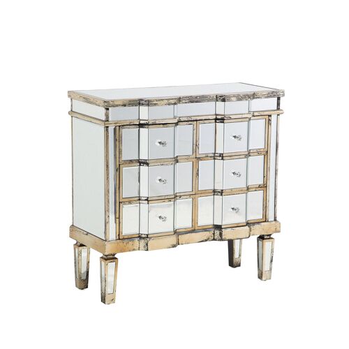 Buffet Miroir De 6 Tiroirs Mozela