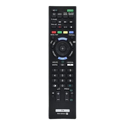 Rm-gd031 Télécommande TV Compatible Sony Kdl55x9000b Kdl60w850b Kdl65x9000b Kdl-60w600b 40w600b Kdl-48w600b 50w807b
