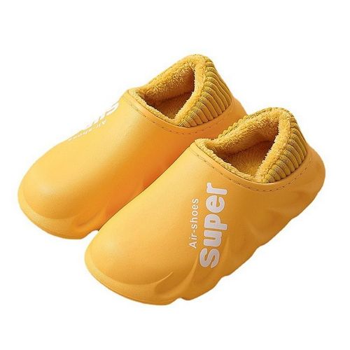 Chaussures Chaudes D'intérieur Et D'extérieur Pour Hommes Et Femmes, Pantoufles De Maison, Imperméables, Antidérapantes, En Coton, En Peluche, Hiver,