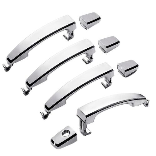 4pcs Chrome Abs Door Outer Handle Covers Pour Chevrolet Captiva Sport / Aveo / Saturn Vue 96468254 96468