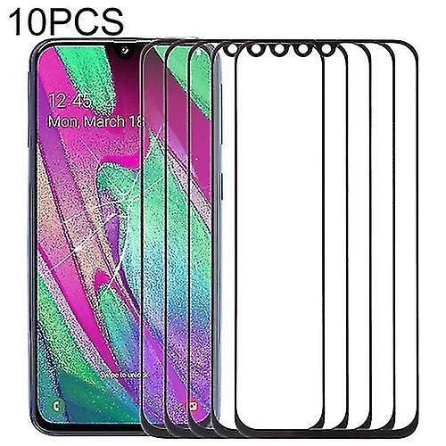 Pour Samsung Galaxy A40 10pcs Écran Avant Extérieur Verre Lentille