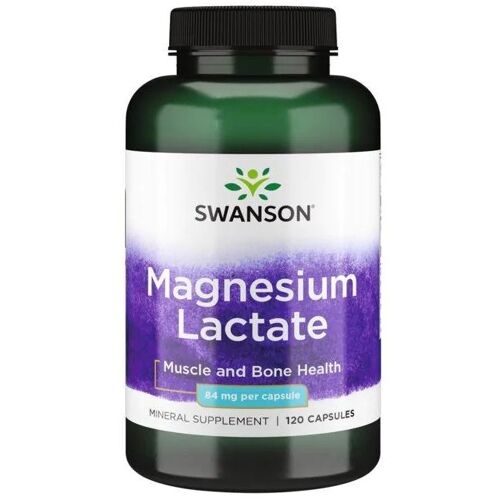 Magnesium Lactate 84 Mg 120 Capsules 