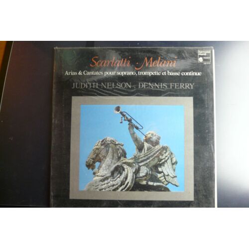 Scarlatti Melani Arias Cantates Pour Soprano Trompette Et Basse Continue - Judith Nelson Dennis Ferry - Harmonia Mundi