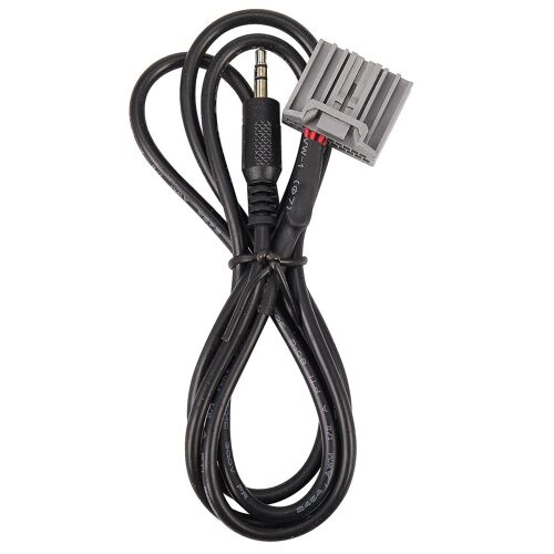 Câble adaptateur auxiliaire GPS de voiture audio 3.5mm compatible Honda Civic 2006-2013 connecteur d'entrée + (trec