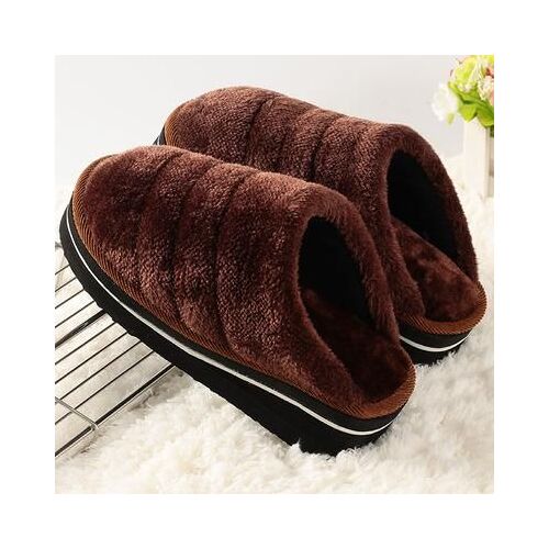 Chaussures Talons Hautspais, Plusieurs Styles, Léopard, Antidérapantes, Chaudes, En Coton, Pour Intérieur Et Extérieur, Pour Femmes, Grande Taille, Hiver