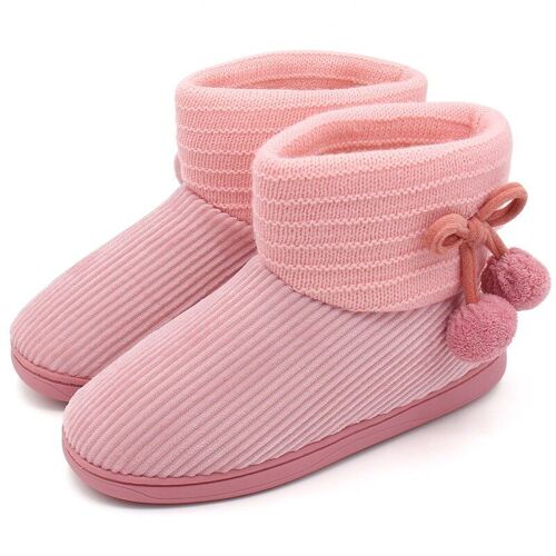 Chaussures Talons Hautspais, Plusieurs Styles, Léopard, Antidérapantes, Chaudes, En Coton, Pour Intérieur Et Extérieur, Pour Femmes, Grande Taille, Hiver