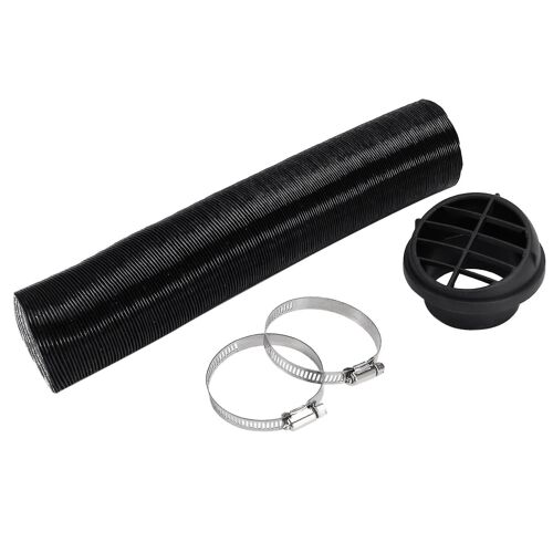 60mm Chauffage Conduit Tuyau Tuyau Air Conduit Sortie Tuyau Clip Compatible Eberspach Pétrole Brut-Parking Chauffage + Mki