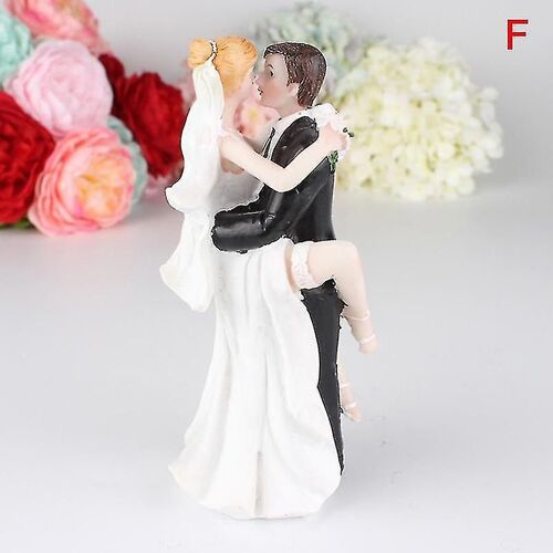 12 Style Mode Résine Synthétique Mariée & marié Figurine Wedding Cake Topper Craft