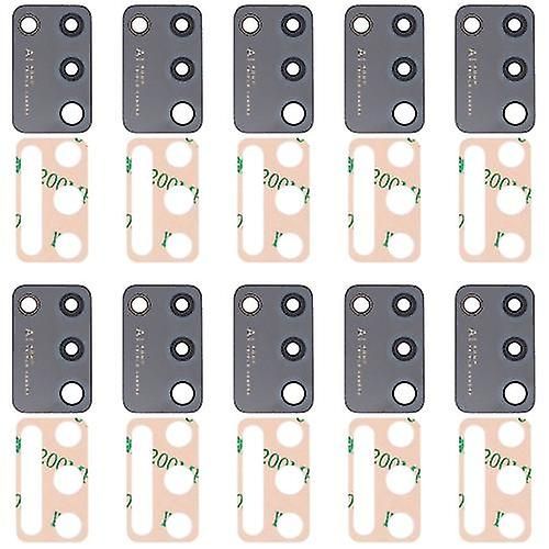 10pcs Objectif De Caméra Arrière Pour Oppo A95 / Reno6 Lite