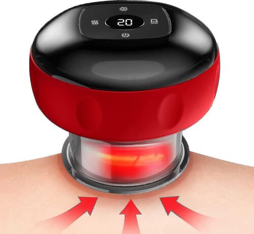 Smart Dynamic Cupping Therapy Set, Masseur De Cellulite 3 En 1 Machine De Thérapie Sous Vide Cellulite Remover, Outil De Massage Gua Sha