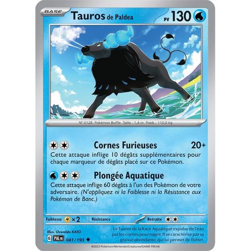 Tauros De Paldea - 041/193 - Evolutions À Paldea