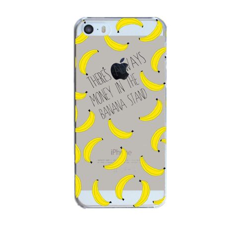 Coque Case Banana Stand Design Iphone 6 6s (4"7) Silicone (Tpu) Bumper Etui