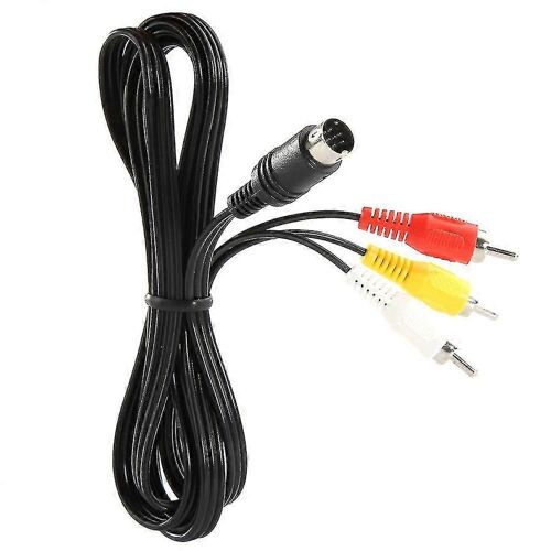 Câble AV 9 Broches Composite Stéréo Vidéo Audio Cordon Câble pour SEGA Genesis/MD 2 3