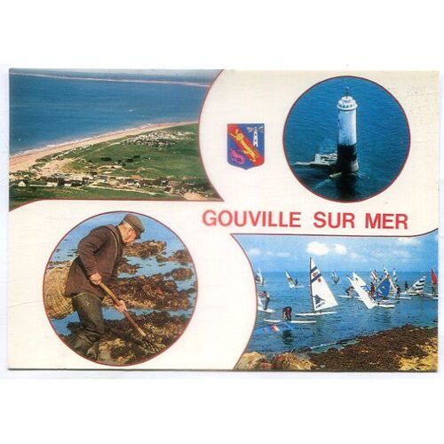 Carte Postale - Différentes Vues - Gouville Sur Mer - Manche - 50
