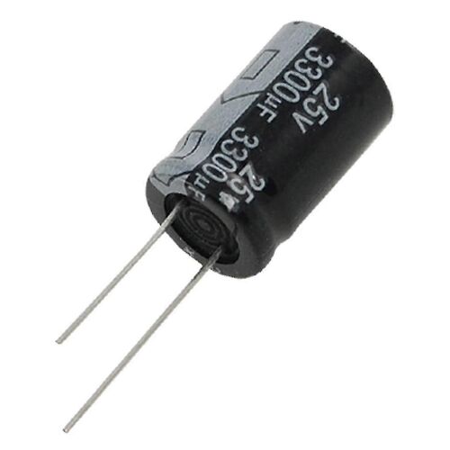 Condensateurs électrolytiques en aluminium polarisés 3300uF 25V 20 pcs