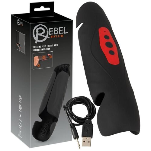 Masturbateur Rechargeable Rebel Triple Stimulation