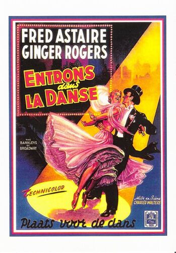 Cp "Entrons Dans La Danse" - Fred Astaire