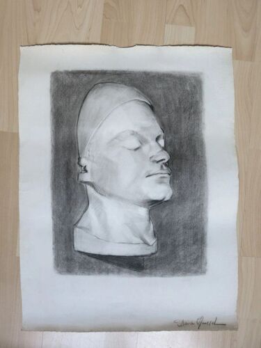 Buste Au Crayon.