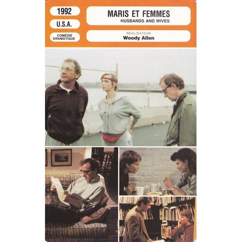 Fiche Monsieur Cinema Maris Et Femmes