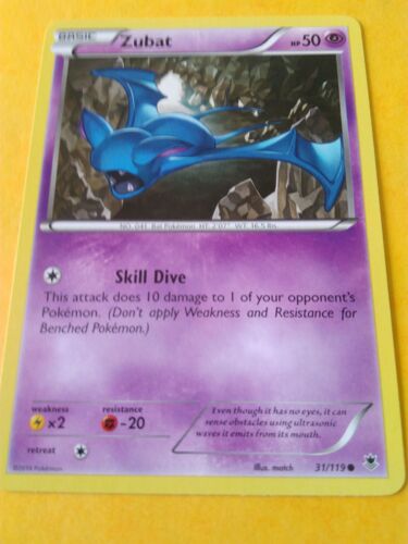 Zubat 31/119 Anglaise