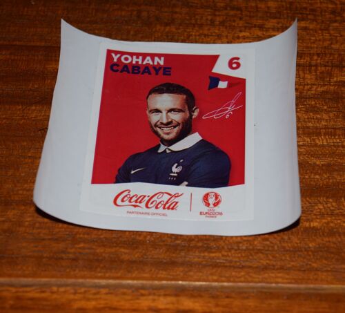 Panini Foot Uefa Euro France 2016 (Sticker Coca Cola) Yohan Cabaye