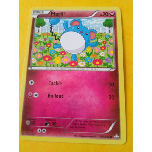 Marill 102/160 Anglaise