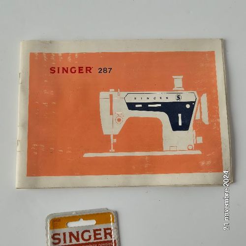 Notice De La Machine À Coudre 287n Singer Et 4 Aiguilles