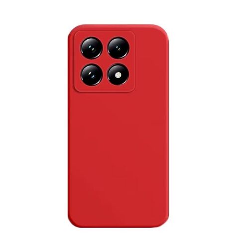 Coque En Silicone Liquide Phonecare Pour Xiaomi 14T - Rouge