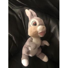 Doudou Peluche Pan Pan Lapin Gris Et Blanc Disney Nicotoys 20cm