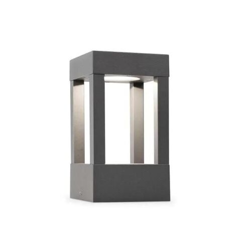 Lampe Balise - Faro Barcelona - Agra P 2700k - Gris - Aluminium - Extérieur
