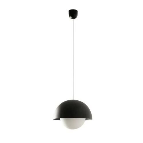 Faro Marisol Plafonnier Suspendu Dome Noir Mat 2700k