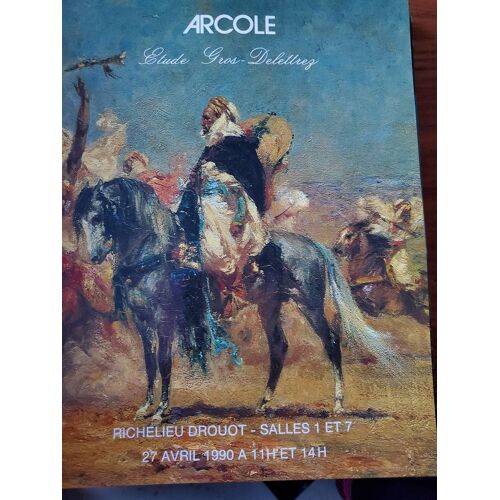 Catalogue De Vente Drouot Richelieu, Étude Gros-Delettrez - Vente Du 27 Avril 1990, Salles N°1 Et 7