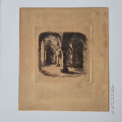 Le Scriptorium Ou Salle Des Chevaliers En Référence Aux 119 Vaillants Défenseurs Du Mont Saint Michel