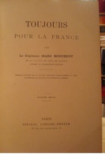 Toujours Pour La France