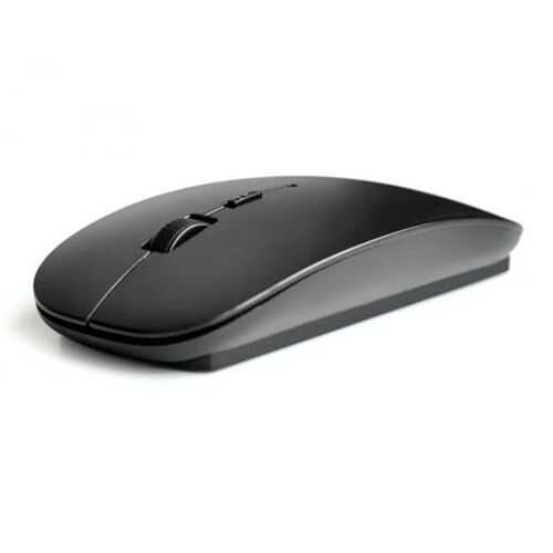 2,4 GHz souris optique sans fil + récepteur Slim pour PC portable Mac Noir