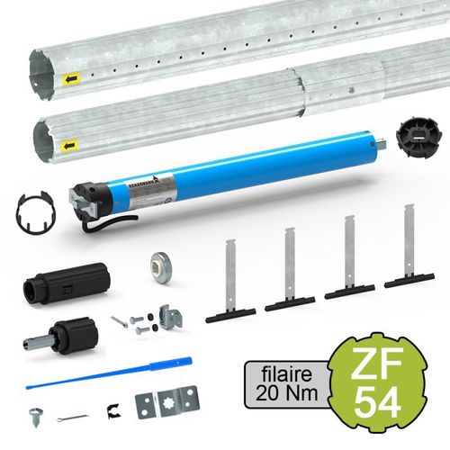 Kit de motorisation filaire pour volet roulant 40 kg - tube ZF54 - 20 Nm