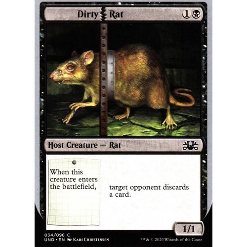 Dirty Rat - Magic - Unsanctioned Vo - C - 34/96