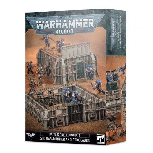 Games Workshop Scs D'hab-Bunker Et De Palissades
