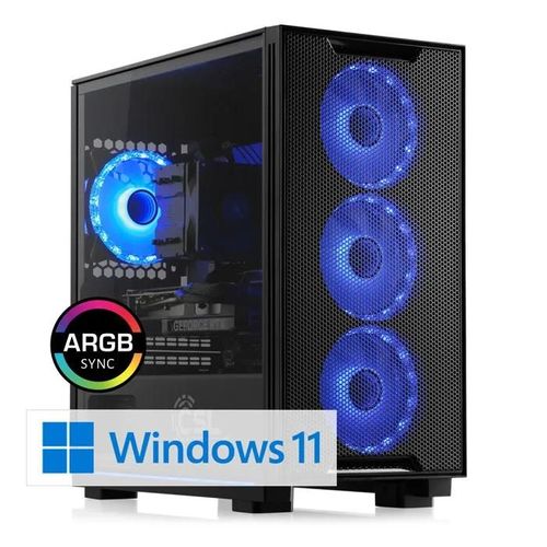 PC Gaming - CSL Computer - M10810H - Intel Core i5-14400F - GeForce RTX 3050 - 16 Go RAM - 1 To SSD